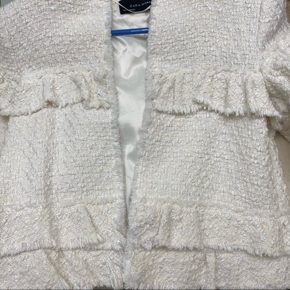 Zara Frilled Jacket XS - Picture 7 of 7